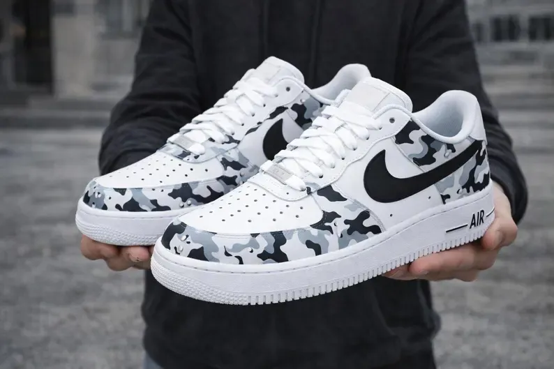 Custom AF1 quality and durability example