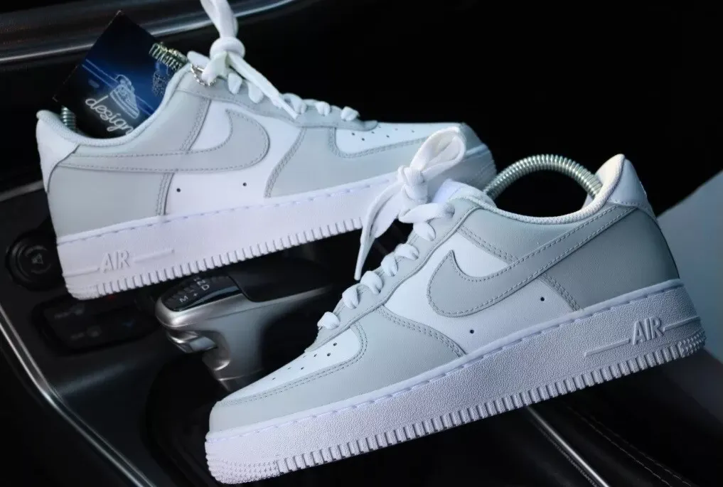 Spellbound hand-painted Air Force 1s