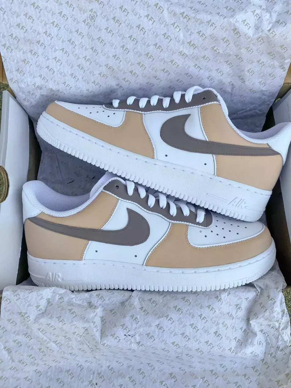 Custom shoes for basketball team — vibrant team AF1 custom basketball shoes