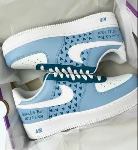 Custom Air Force 1 minirainbowdriphand-painted