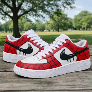 Custom Air Force 1 pinkblackdriphand-painted