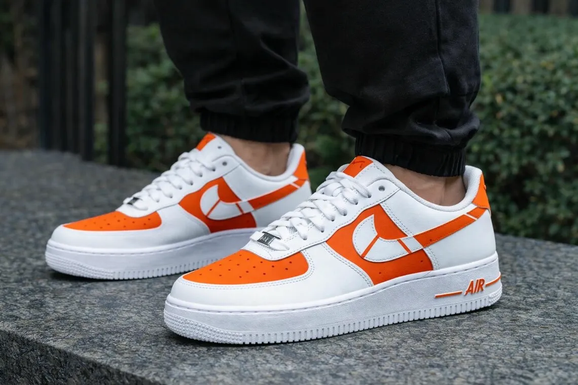 Custom Air Force 1 lavenderpastelconfettihand-painted