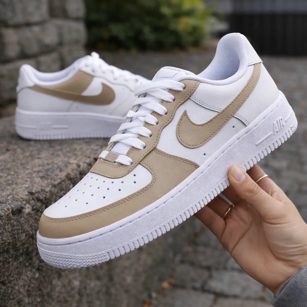 Custom Air Force 1 yellowblackdriphand-painted