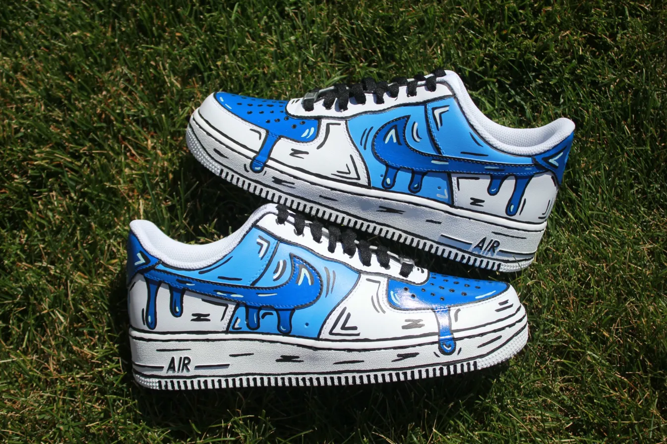 Custom Air Force 1 marioluigicartoonhand-painted