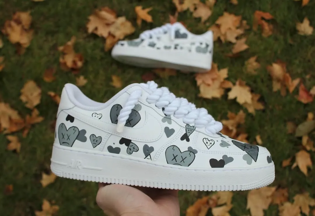 Custom Air Force 1 yellowspongebobcartoonhand-painted