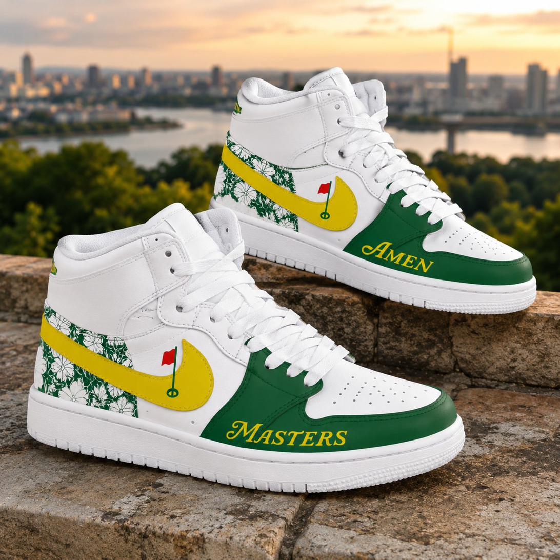 Custom Air Force 1 beigemonogramluxuryhand-painted