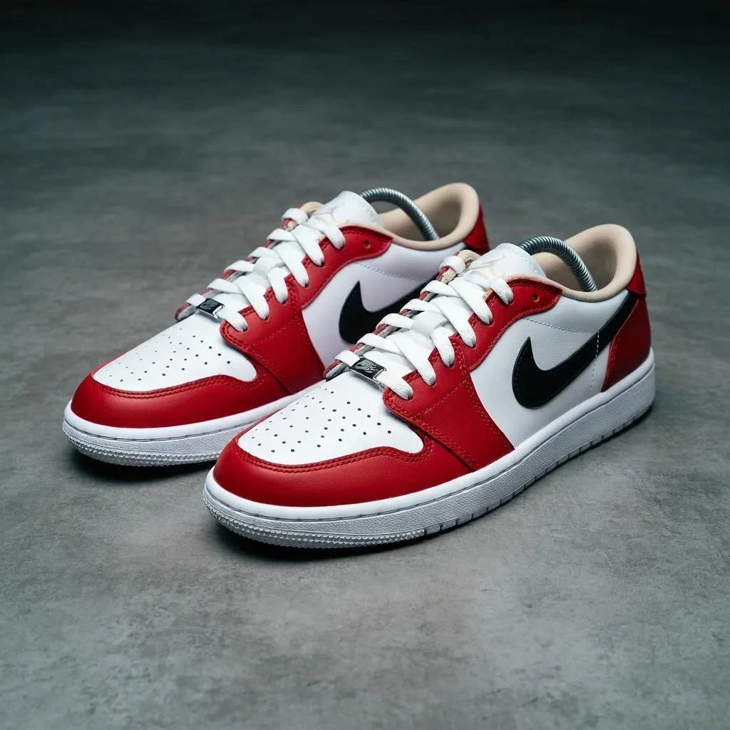 Jordan 1 Low — Chicago OG — custom hand-painted sneaker by StyleReels