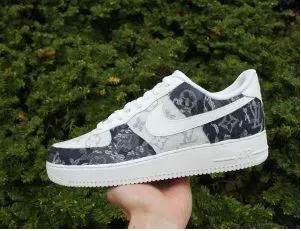 Floral Print — custom hand-painted sneaker by StyleReels