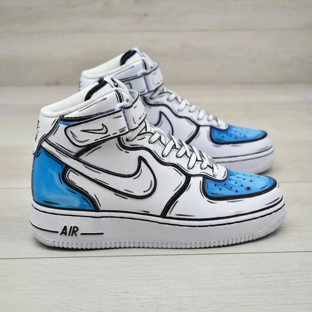 Grey Two-Tone — custom hand-painted sneaker by StyleReels