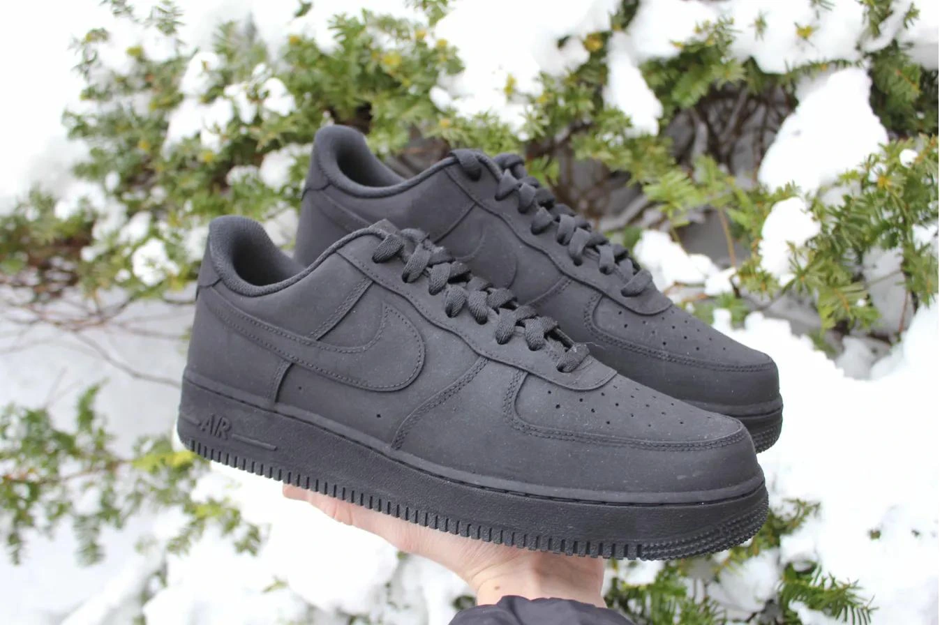 All-Matte Charcoal Black — custom hand-painted sneaker by StyleReels