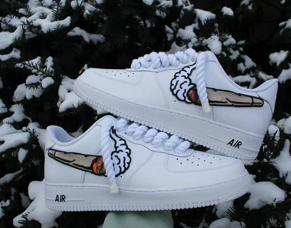Urban Wing Graphic — custom hand-painted sneaker by StyleReels