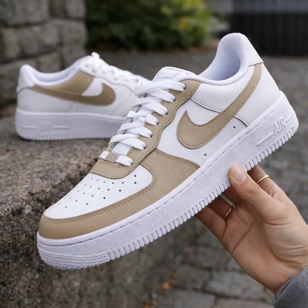 Custom Air Force 1 Low Black Gray Hand Painted Art Hand Painted Sneakers 004