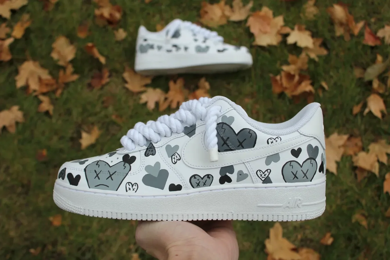 custom black air force 1 design 3