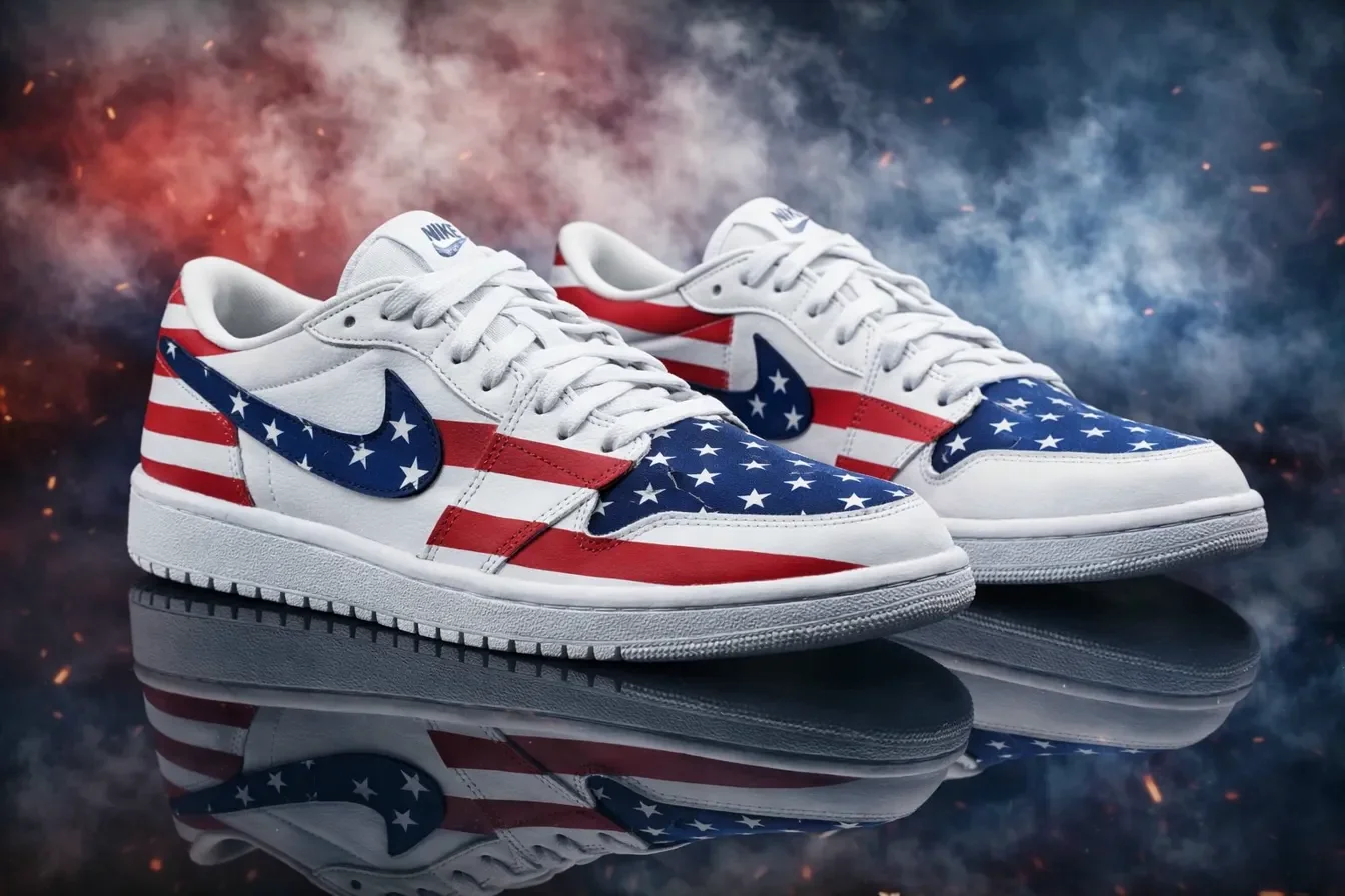 Custom Air Force 1 Low Blue Black Hand Painted Art Hand Painted Sneakers 001