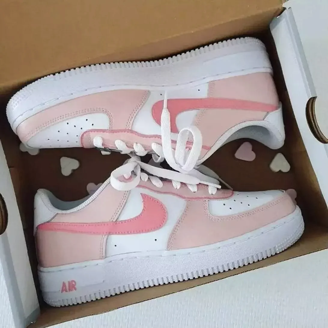 custom pink air force 1 hero
